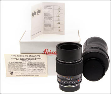 徕卡 Leica R 100/2.8 APO MACRO 满分微距镜头 带包装