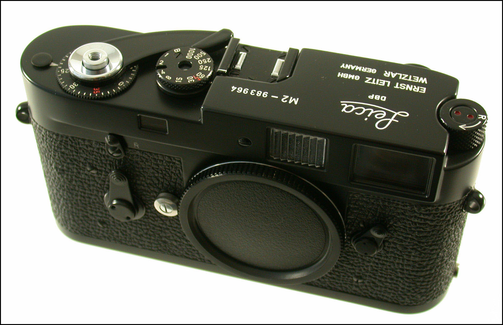 极品成色 徕卡 Leica M2 黑漆 旁轴
