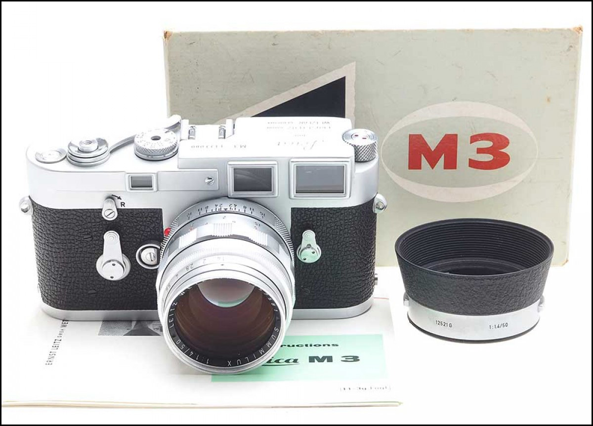 徕卡 Leica M3 + 50/1.4 经典套机 机身带包装 