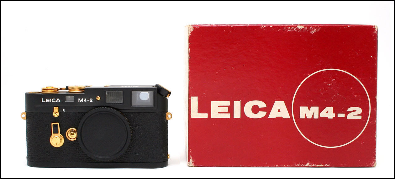 极罕见！徕卡 Leica M4-2 金机 限量15套 从未正式销售！带盒！