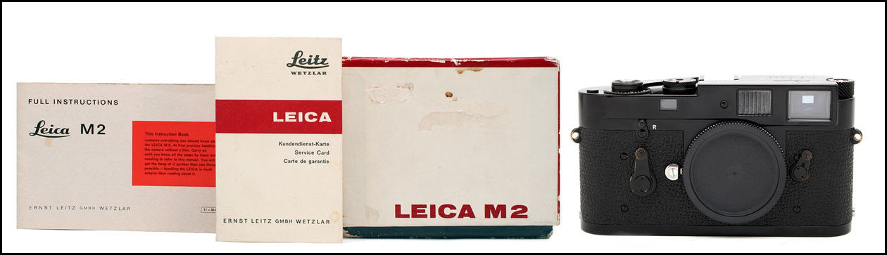 徕卡 Leica M2 黑漆 带包装盒