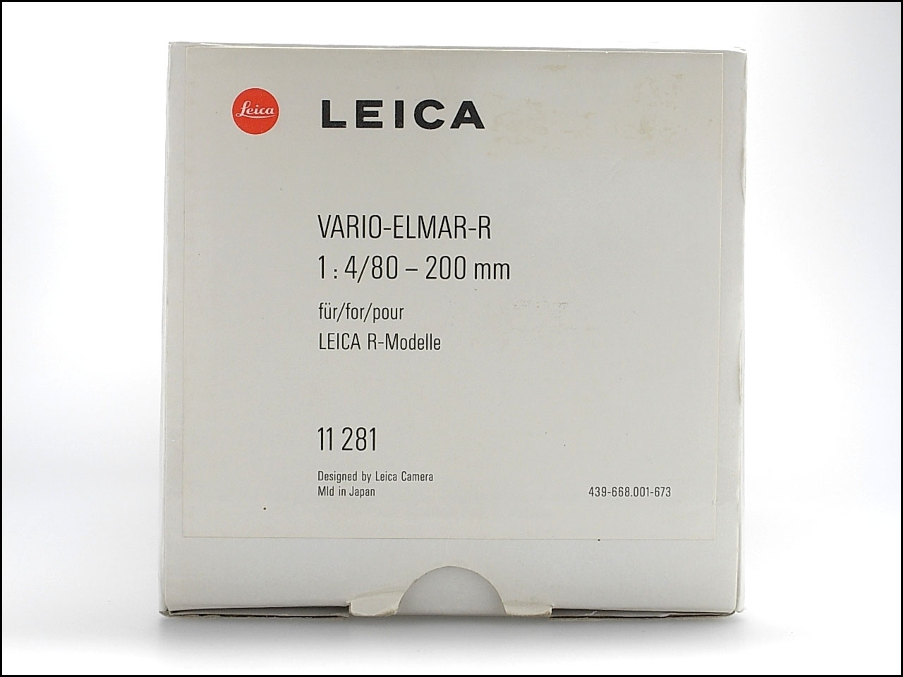 徕卡 Leica R 80-200/4 ROM 带包装 滤镜 