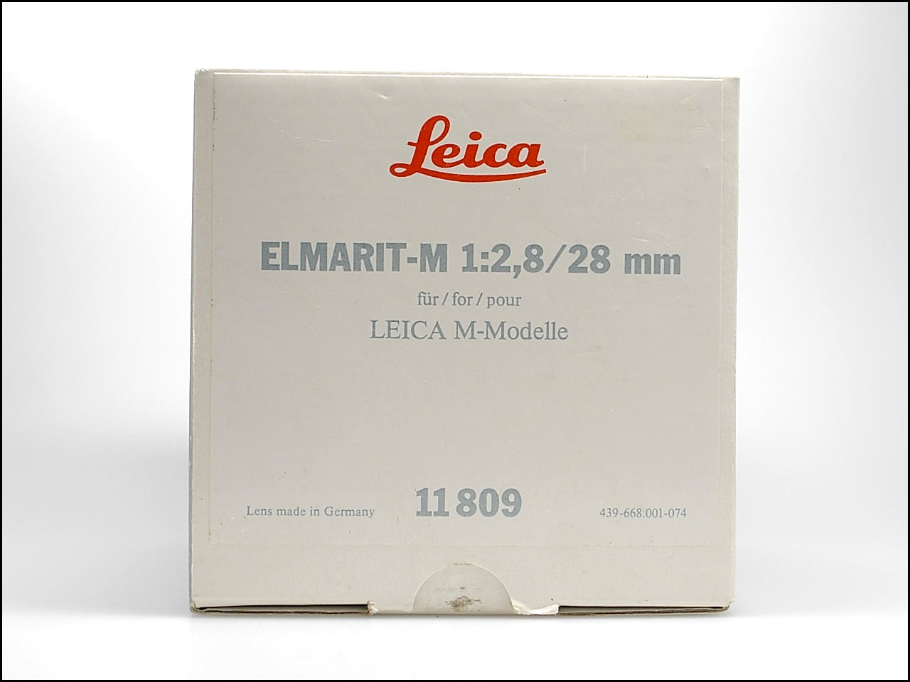 徕卡 Leica M 28/2.8 ELMARIT-M E46 带包装 