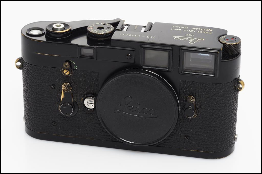 徕卡 Leica M3 原版 黑漆 带L封 ＋ 测光表