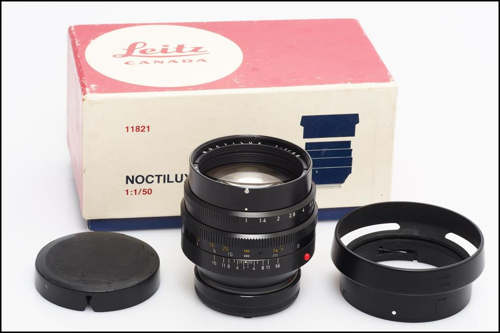 徕卡 Leica M 50/1.0 NOCTILUX E58 第一代 夜神 带包装
