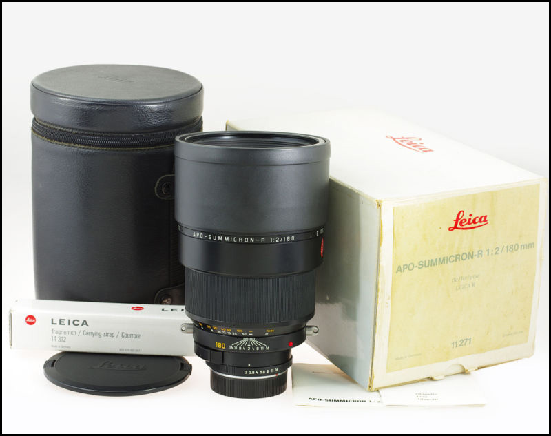 徕卡 Leica R 180/2 APO SUMMICRON-R 带包装