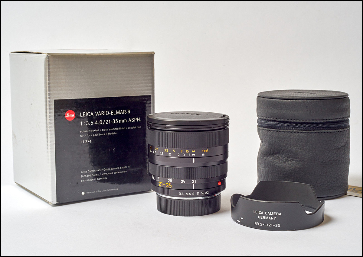 97新 徕卡 Leica R 21-35/3.5-4.0 ASPH ROM 带银盒包装