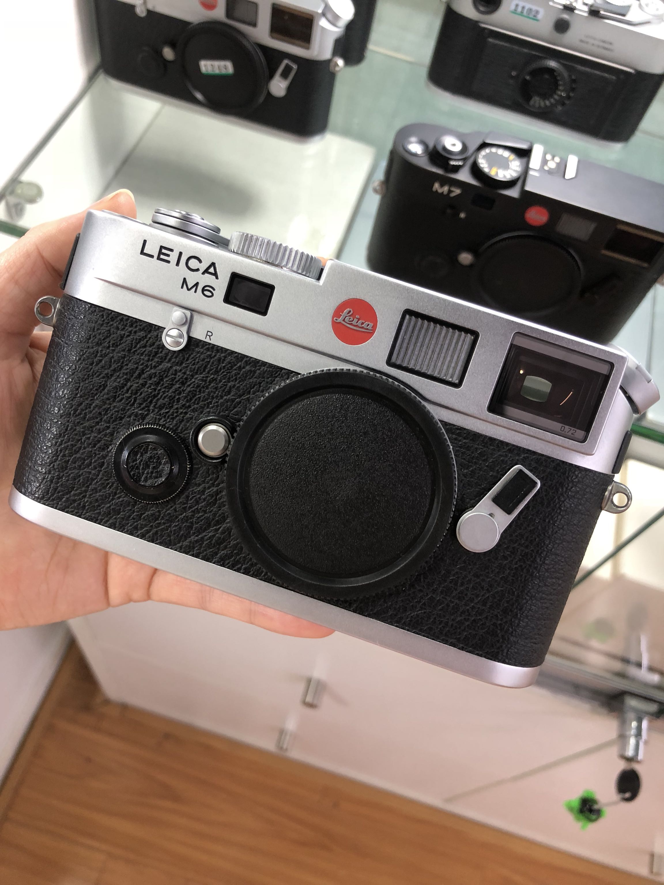 Leica徕卡 M6 m6 经典胶片旁轴机身 银色 大盘 TTL 0.72 实体现货