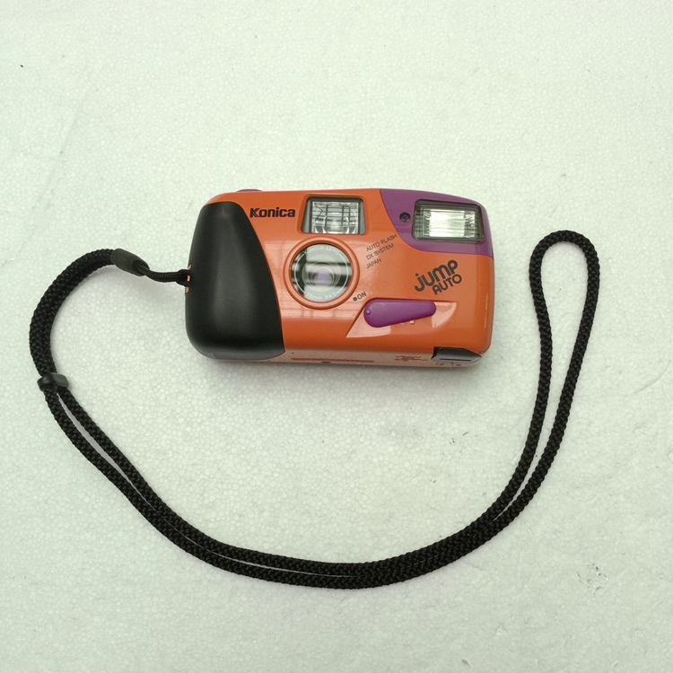 Konica/柯尼卡 Jump Auto 135mm胶片机34定焦橘防水胶卷相机自动