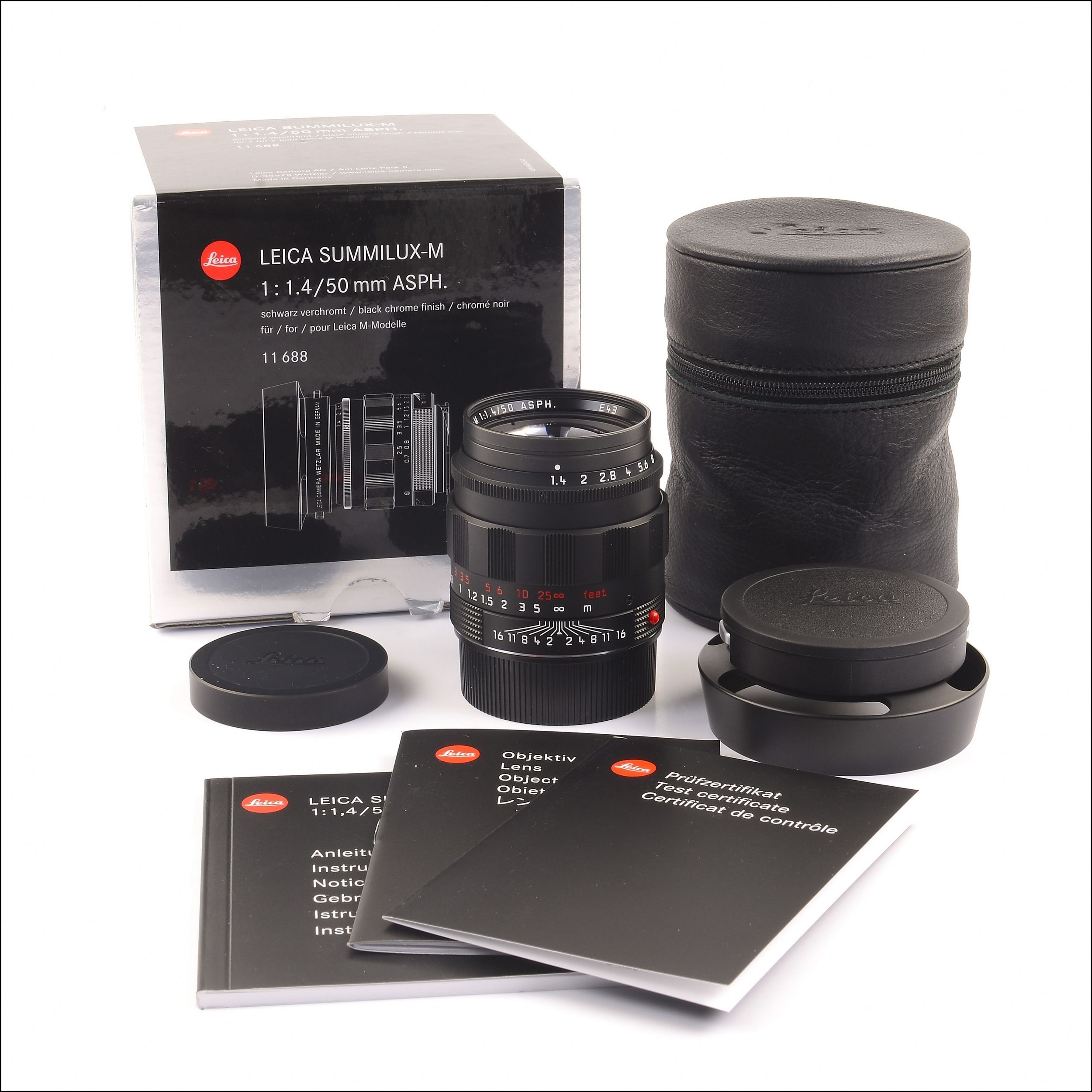 徕卡 Leica M 50/1.4 ASPH E43 6-BIT复刻版 限量500只