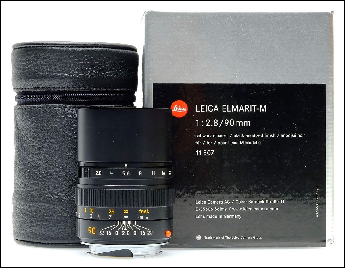徕卡 Leica M 90/2.8 6-BIT 最后期39号段 带银盒包装