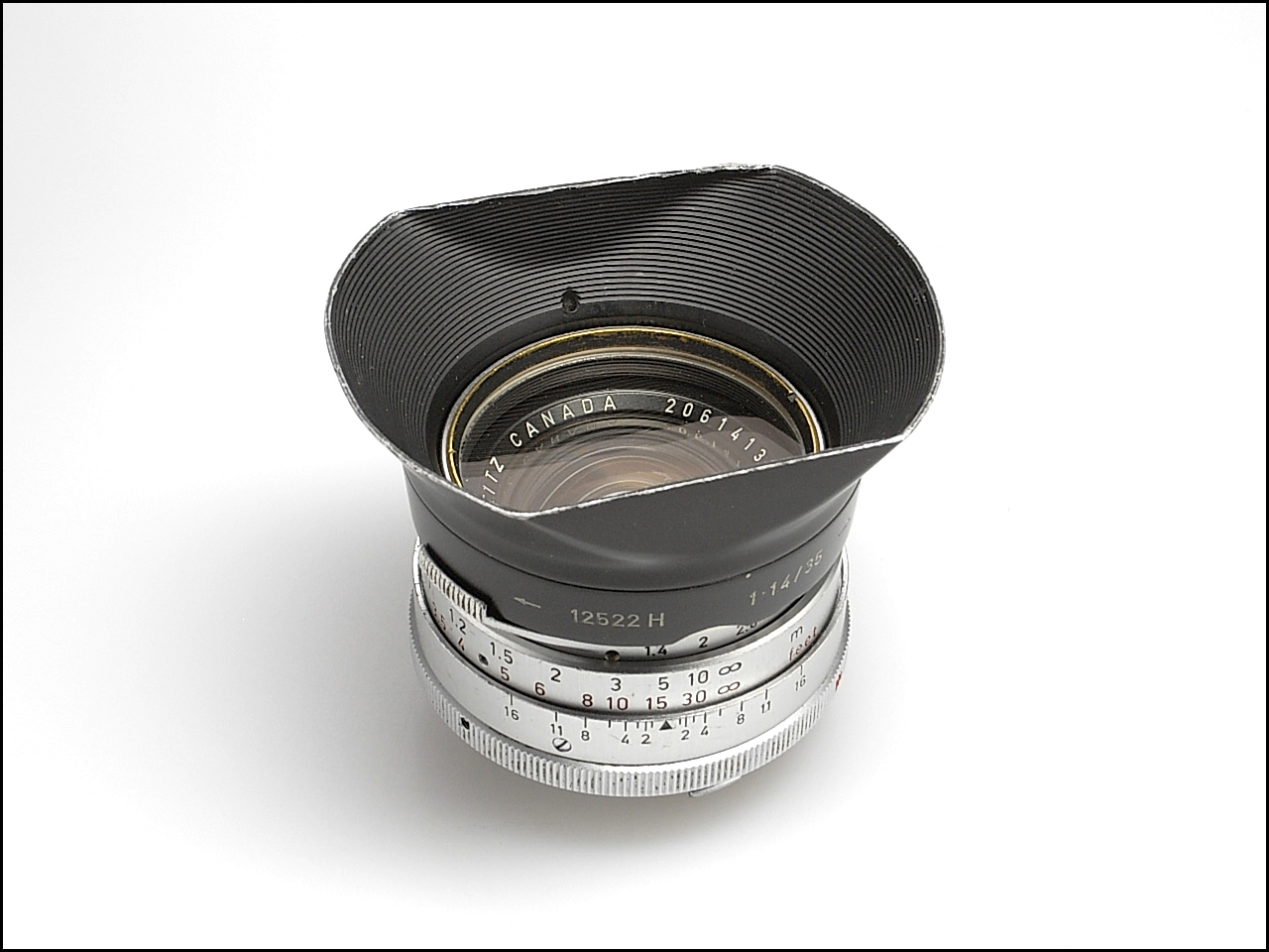 实用首选 徕卡 Leica M 35/1.4 SUMMILUX 钢嘴 带光罩 