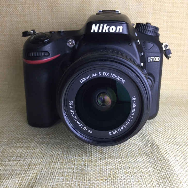 尼康 D7100 中级别数码单反相机带18-55防抖镜头95新