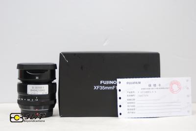 98新富士 XF35/1.4 R行货带包装发票(BH04210002)【已成交】