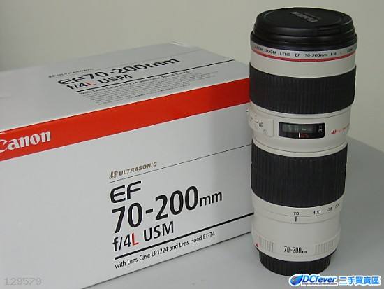 佳能 EF 70-200mm f/4L IS USM(小小白IS)
