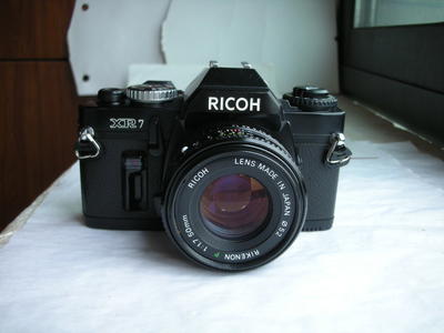 极新理光XR7经典单反相机带50mmf1.7镜头，收藏精品