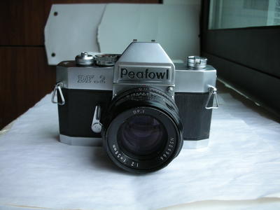 极新孔雀DF--2单反相机带58mmf2镜头，收藏使用