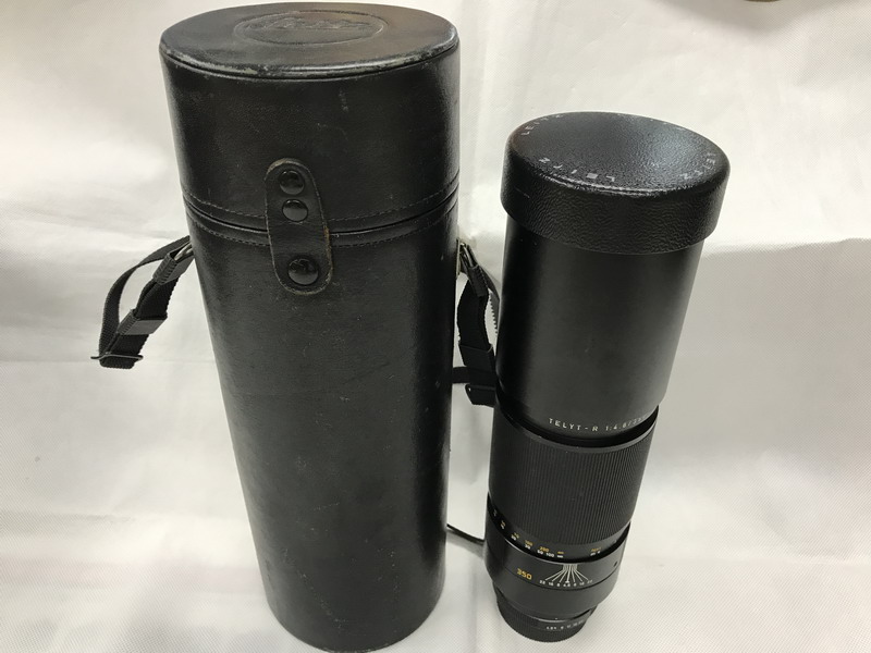 徕卡 Leica R 350/4.8 TELYT-R 长焦镜头 皮桶