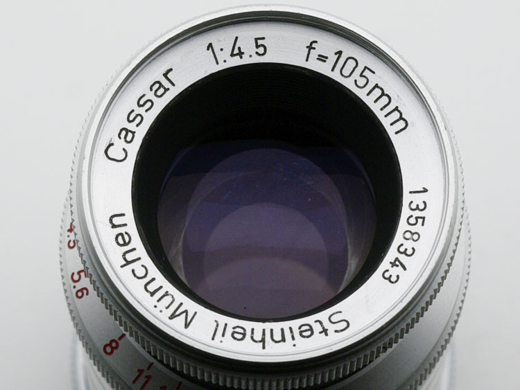 出斯坦海尔中焦镜头银版 Steinheil Cassar VL 105mm F4.5