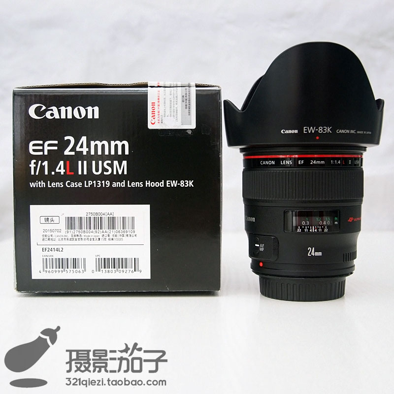 99新佳能 EF 24mm f/1.4L II USM#9109[支持高价回收置换]