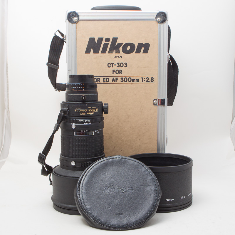 Nikon尼康ED AF NIKKOR 300/2.8远摄长焦自动镜头97新带铝箱#1499