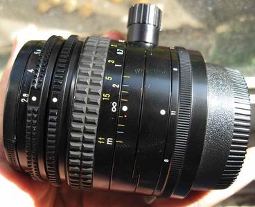 尼康Nikon PC-Nikkor 35 f2.8手动广角移轴镜头接佳能1998
