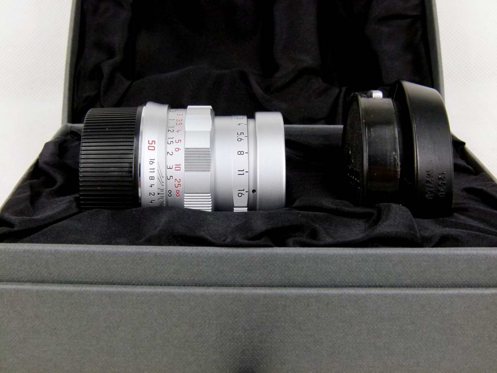 华瑞摄影器材-包装齐全的徕卡Leica Summicron-M 50/2 复刻纪念版