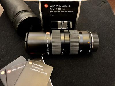 近全新Leica Vario-Elmar-R 80-200 mm f/ 4
