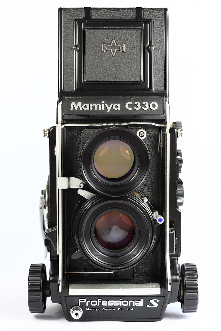 玛米亚 MAMIYA C330S+ 80/2.8 S 蓝点镜头 日产120双反相机