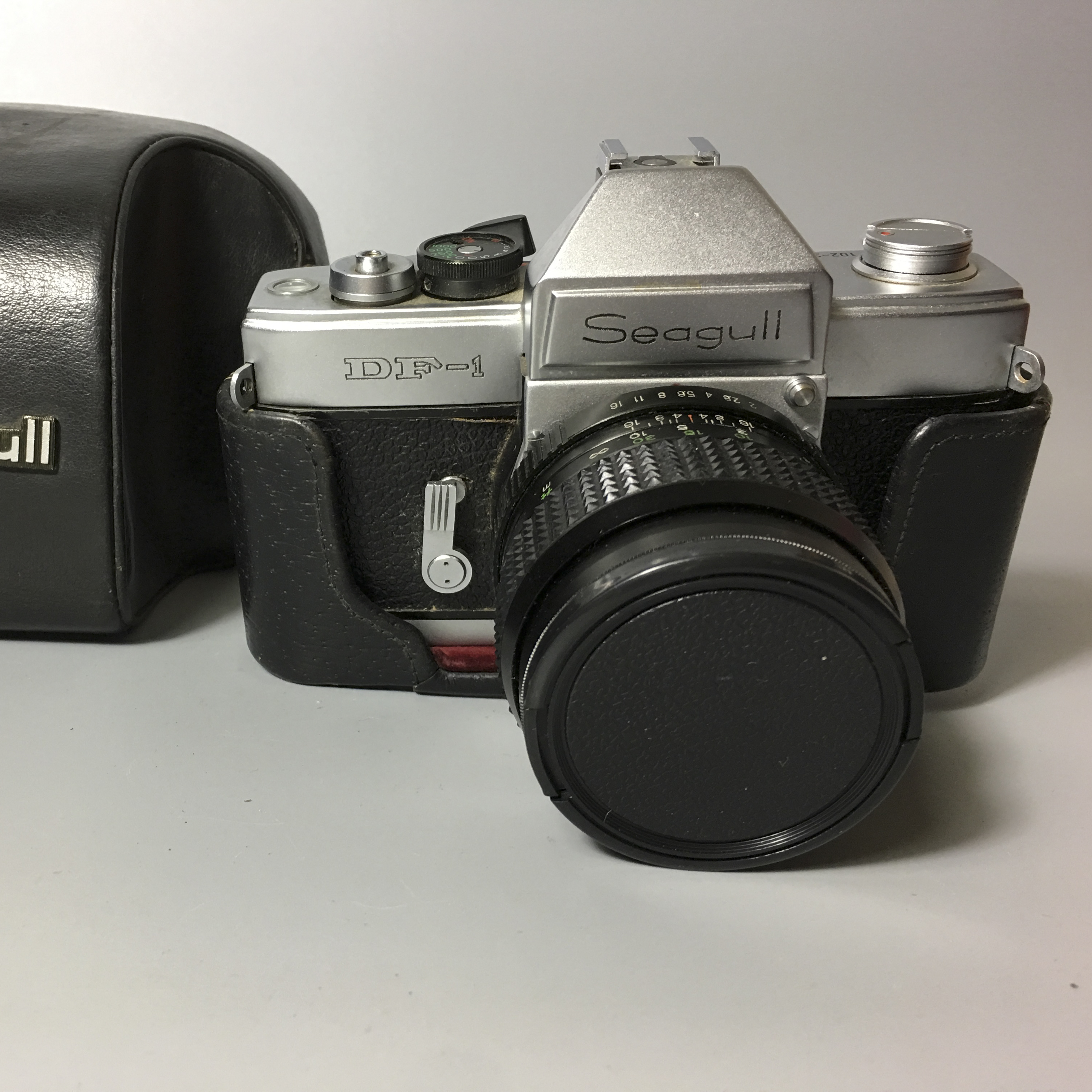 80年代经典海鸥DF1单反相机/镜头58mm-F2