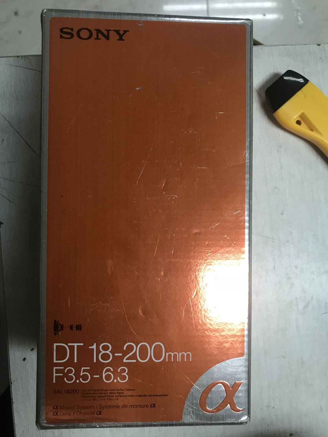 索尼 DT 18-200mm f/3.5-6.3（SAL18200）仅开封未使用过新镜头