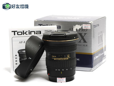 图丽AT-X 11-20mm F/2.8 Pro DX 超广角镜头 佳能口*如新连盒*