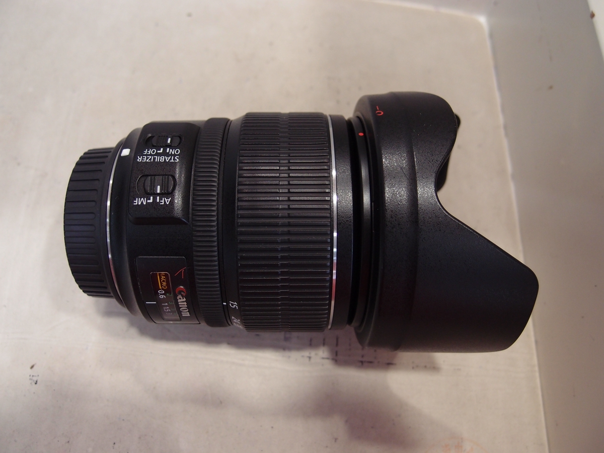 96新 佳能 EF-S 15-85mm f/3.5-5.6 IS USM镜头！