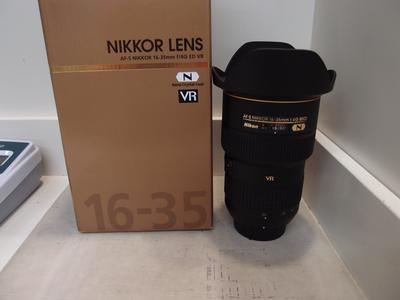 98新 尼康 AF-S尼克尔16-35mm f/4G ED VR广角镜头，成色新净！
