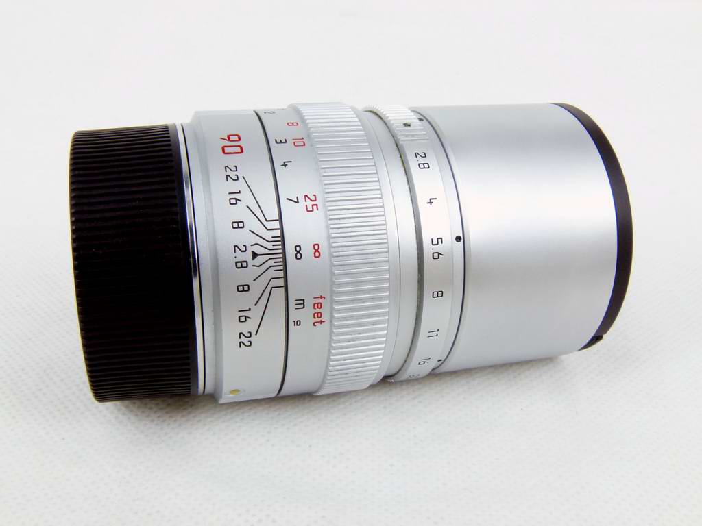 华瑞摄影器材-徕卡Leica Elmarit-M 90/2.8 银色
