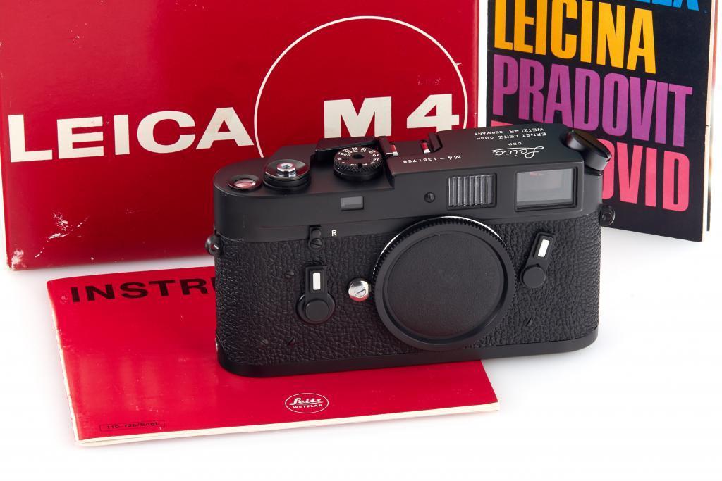 徕卡 Leica M4 黑色 包装齐全 对号包装 难得好成色