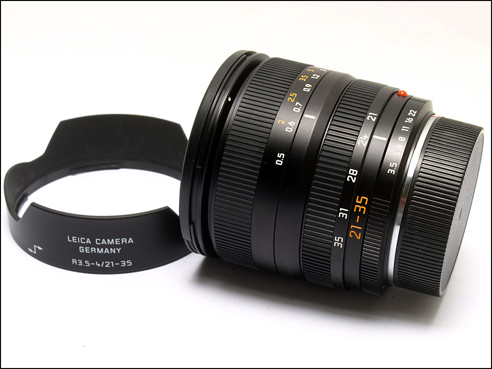  徕卡 Leica R 21-35/3.5-4 ASPH ROM 带皮套 光罩