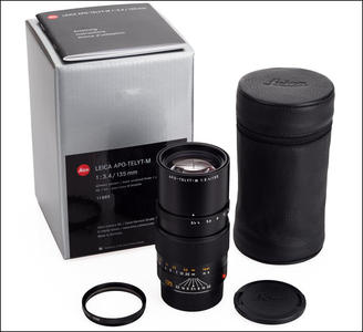99.9新 徕卡 Leica M 135/3.4 APO 带包装 UV 新同品