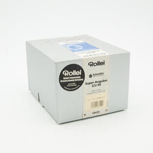 Rolleiflex 禄来 super-angulon 40mm/F 3.5 PQ 新同样品带包装