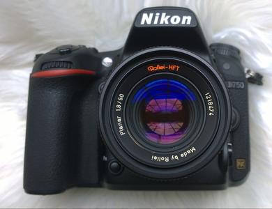 尼康D750全画幅单反相机，蔡司50 1.4