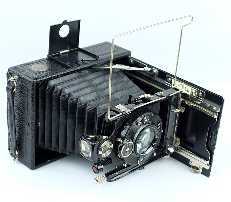 HANNOVER 9X12 折叠相机Meyer Gorlitz 无镀膜镜头