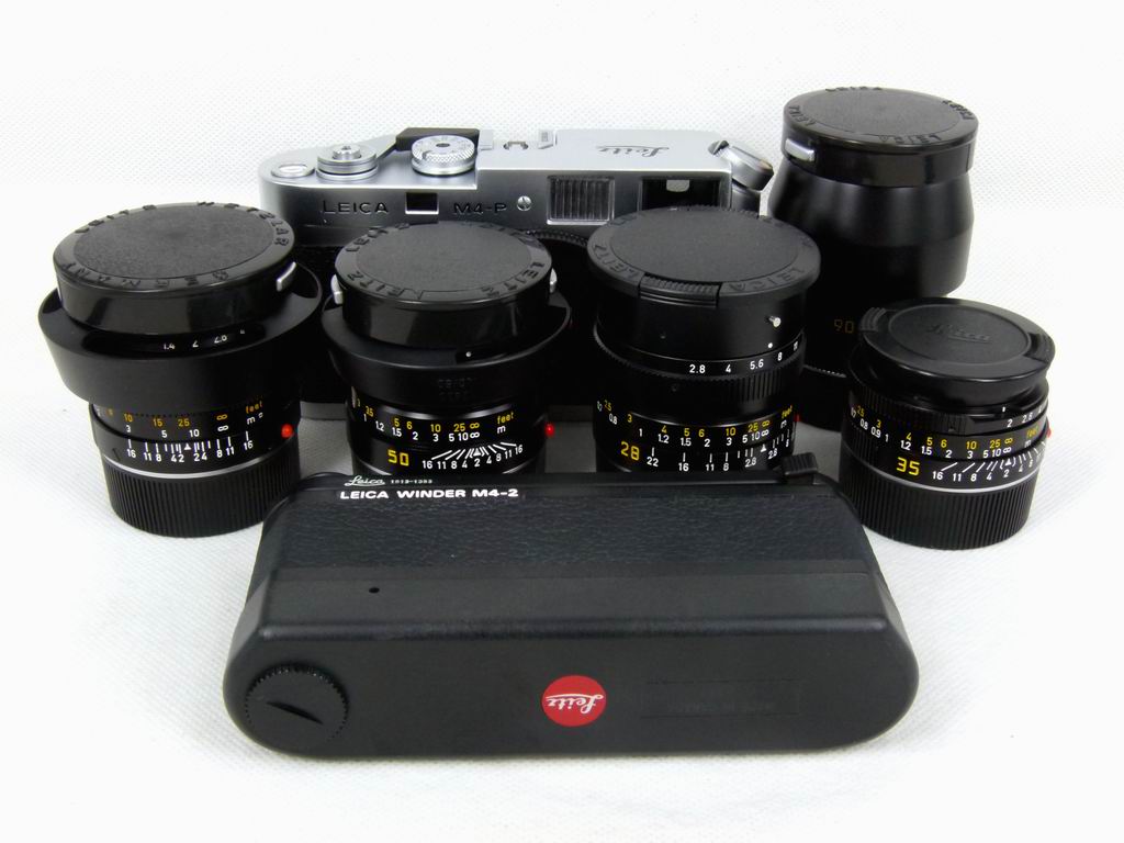 华瑞摄影器材-徕卡Leica M4-P 70周年纪念版带5只镜头