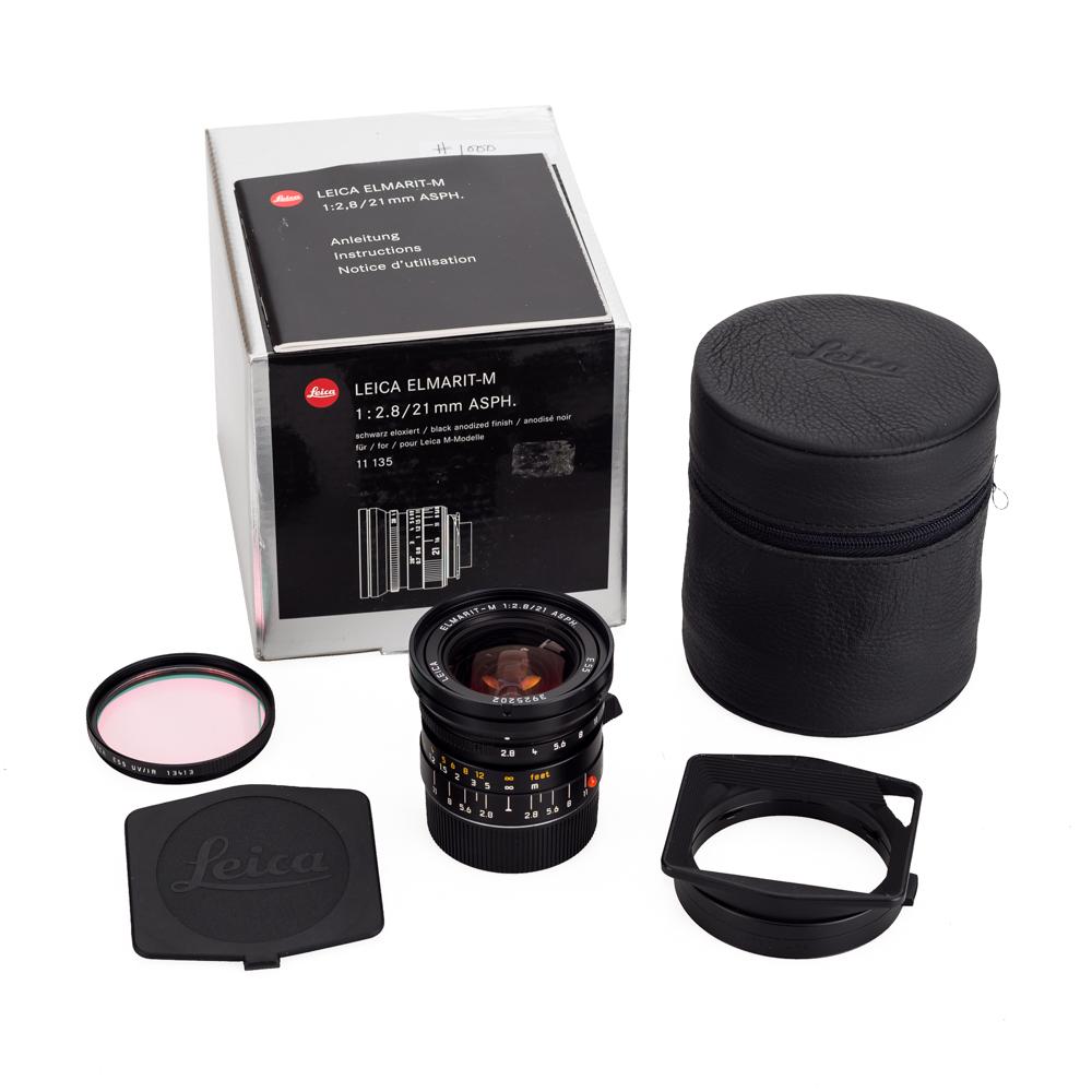 徕卡 Leica M 21/2.8 ELAMRIT-M ASPH 6-BIT 带银盒包装