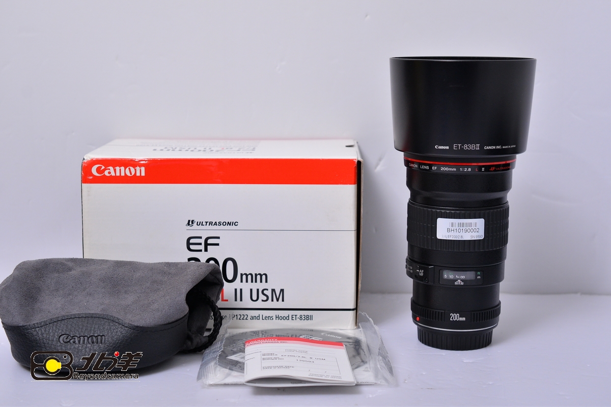 98新 佳能 EF 200mm 2.8L II USM （BH10190002）