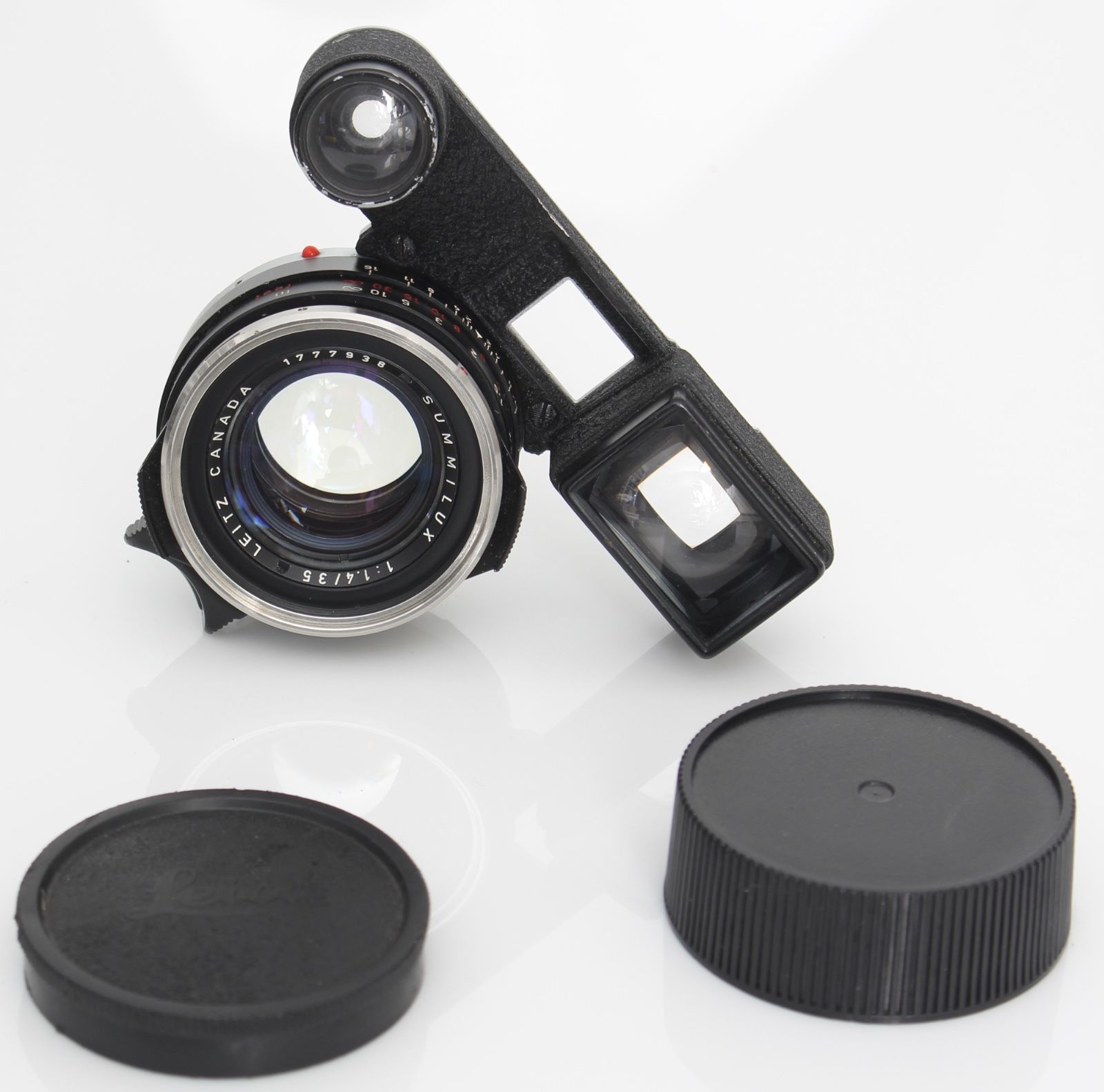 钢嘴黑漆 徕卡 Leica M 35/1.4 SUMMILUX 好成色