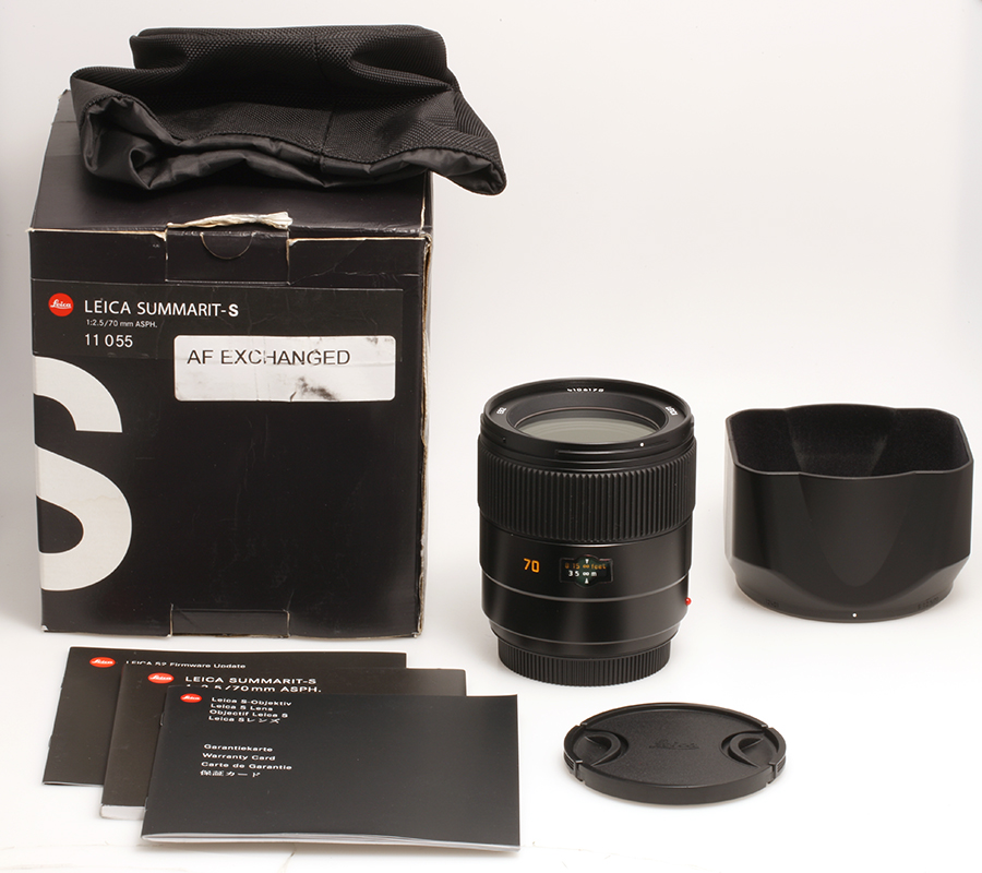 全新展示品 徕卡 Leica S 70/2.5 ASPH 带包装（新款AF马达）