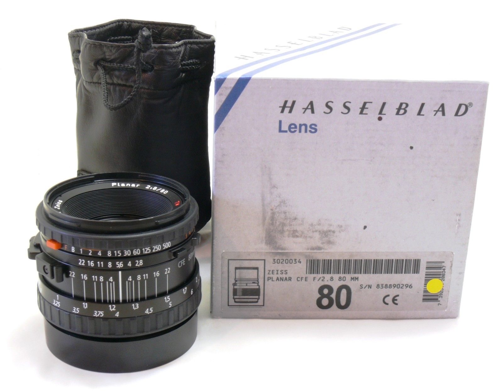 哈苏 Hasselblad 80/2.8 CFE T* 带包装 