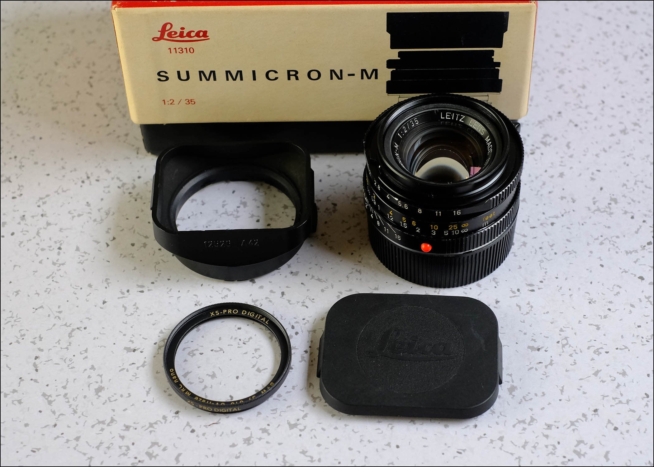 徕卡 Leica M 35/2 SUMMICRON-M IV代 加产 7枚玉 带包装盒