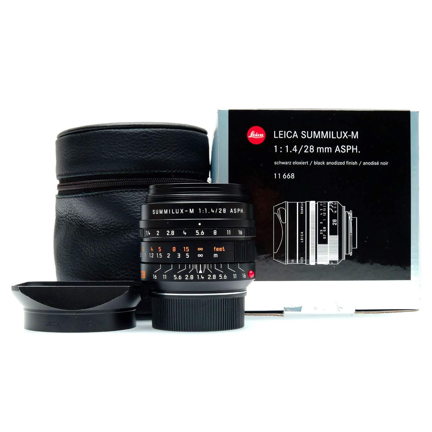 徕卡 Leica M 28/1.4 SUMMILUX-M ASPH 6-BIT 带包装