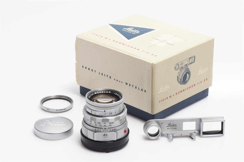 96新 徕卡 Leica M 50/2 SUMMICRON DR 带眼镜 包装盒